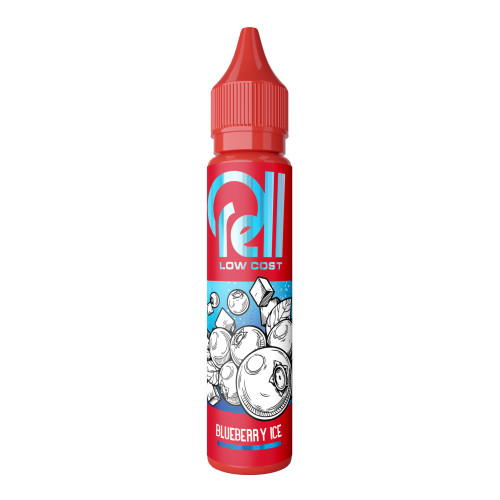 Жидкость Rell Red Low Cost - Blueberry Ice (Черника Лед) 30 мл (20 мг)